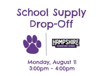 School Supply Drop-Off